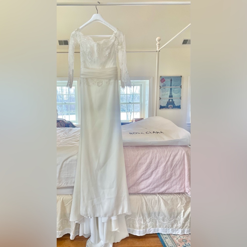 Stunning White Lace Wedding Dress